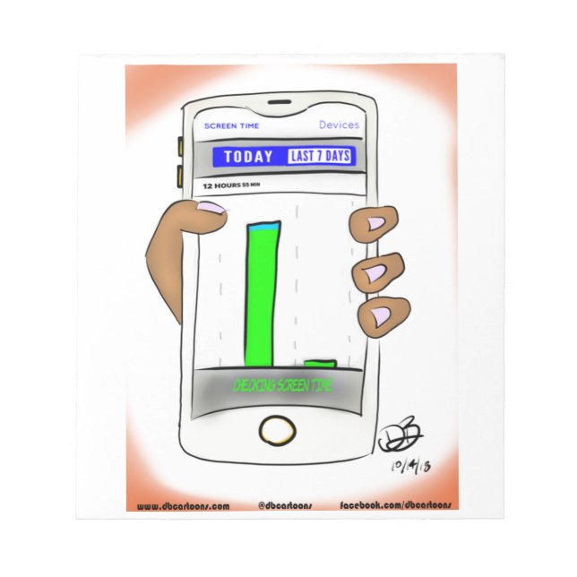 Screen-Time-Products Notepad (Front)