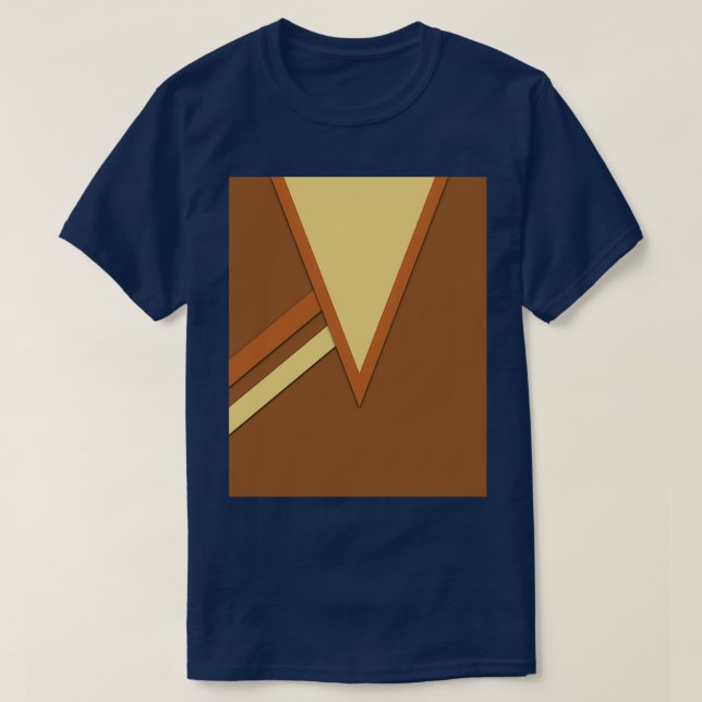 Screen Uniforms Lost In Space Don West Style 1 Gra T-Shirt (Design Front)