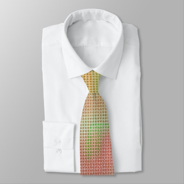 Screened In Spring Abstract  Tie (Tied)