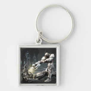 Screenshot: Batman vs Cyborg Key Ring