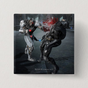 Screenshot: Cyborg vs Batman 15 Cm Square Badge