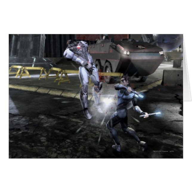 Screenshot: Cyborg vs Nightwing 3 (Front Horizontal)