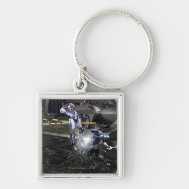 Screenshot: Cyborg vs Nightwing 3 Key Ring (Front)