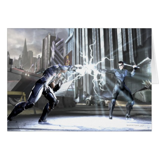 Screenshot: Cyborg vs Nightwing 4 (Front Horizontal)