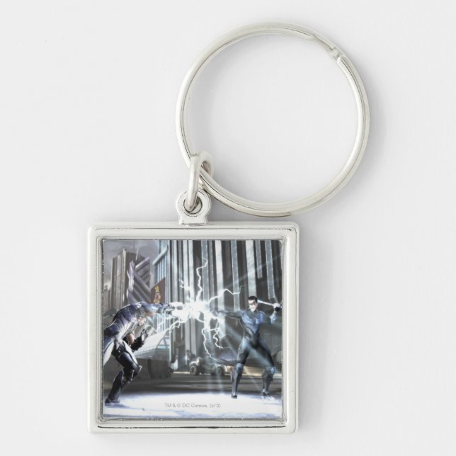 Screenshot: Cyborg vs Nightwing 4 Key Ring (Front)