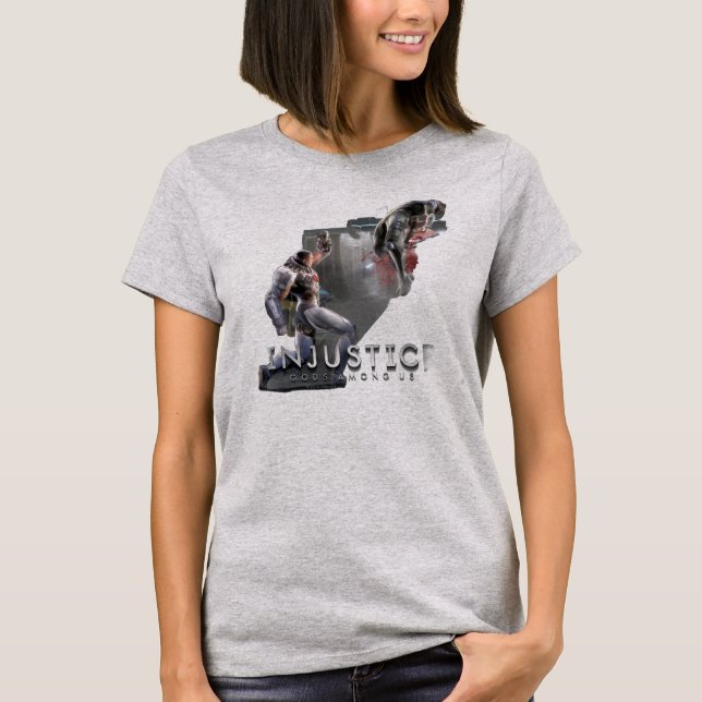 Screenshot: Cyborg vs Nightwing T-Shirt (Front)