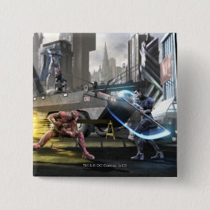 Screenshot: Flash vs Nightwing 15 Cm Square Badge