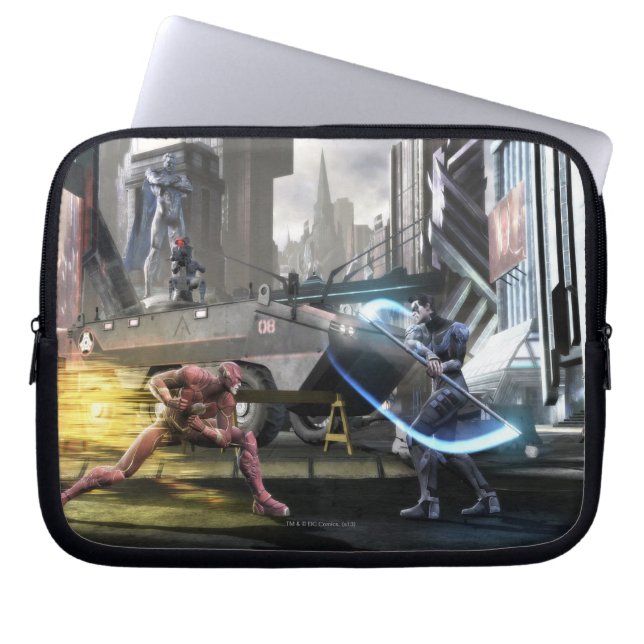 Screenshot: Flash vs Nightwing Laptop Sleeve (Front)