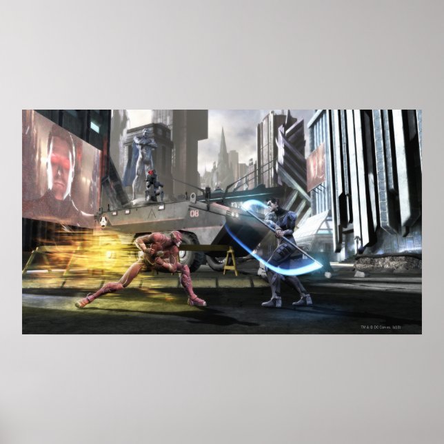 Screenshot: Flash vs Nightwing Poster (Front)