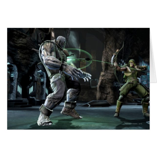 Screenshot: Grundy vs Green Arrow (Front Horizontal)