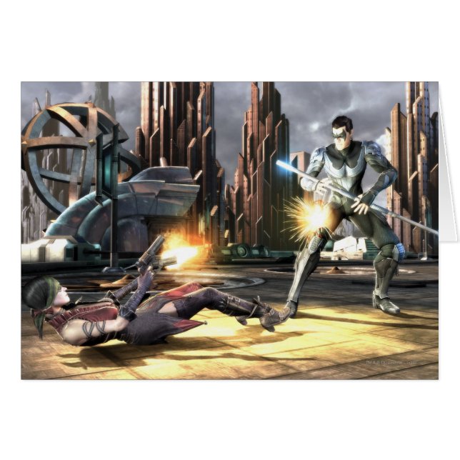 Screenshot: Harley vs Nightwing (Front Horizontal)