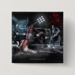 Screenshot: Harley vs Nightwing 2 15 Cm Square Badge
