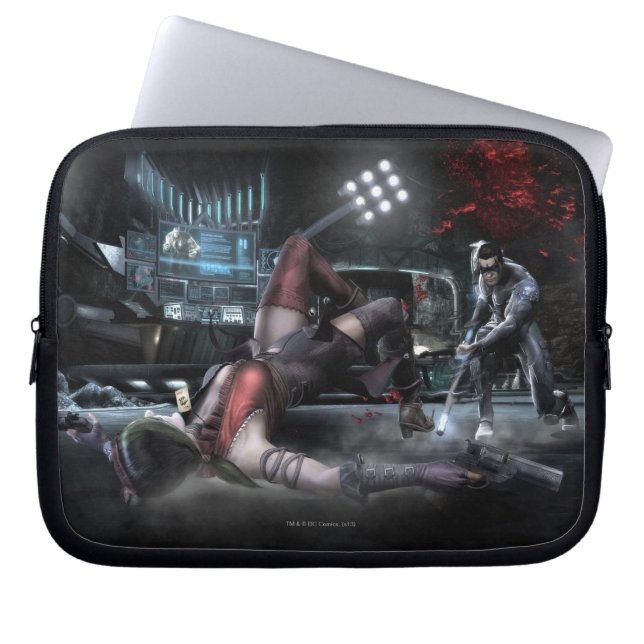 Screenshot: Harley vs Nightwing 2 Laptop Sleeve (Front)