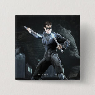 Screenshot: Nightwing 15 Cm Square Badge