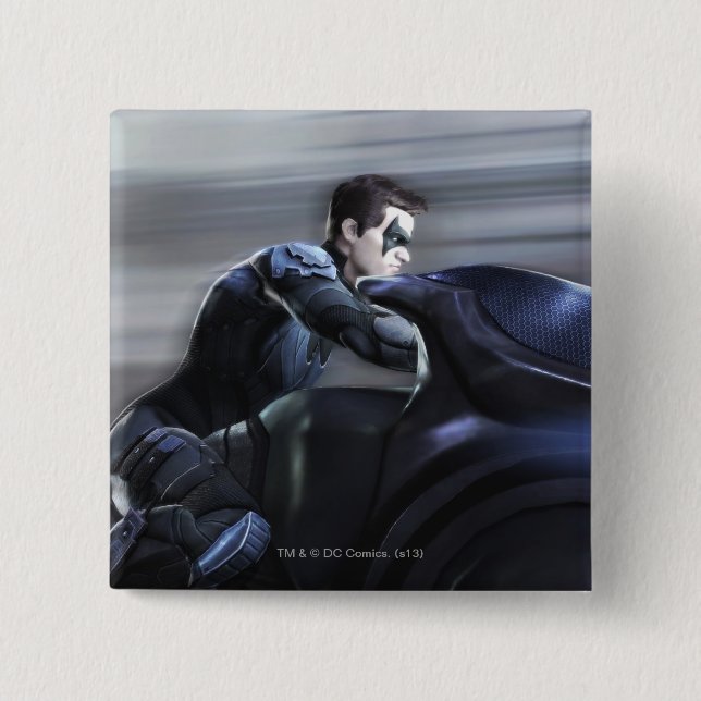 Screenshot: Nightwing 2 15 Cm Square Badge (Front)