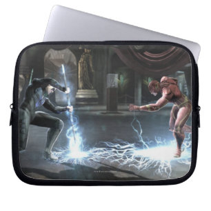 Screenshot: Nightwing vs Flash Laptop Sleeve