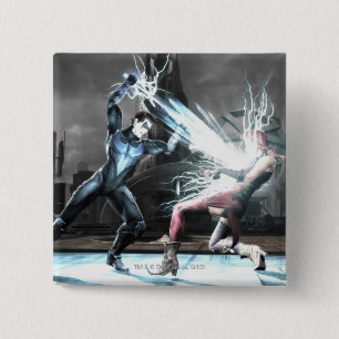 Screenshot: Nightwing vs harley 15 Cm Square Badge