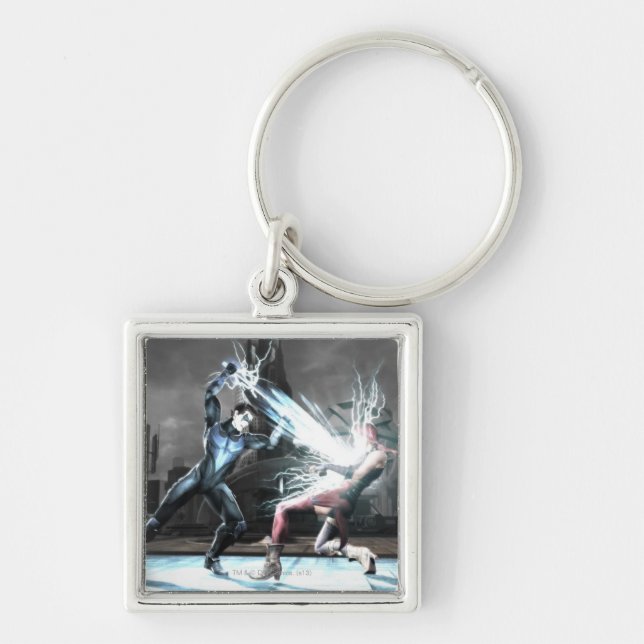 Screenshot: Nightwing vs harley Key Ring (Front)