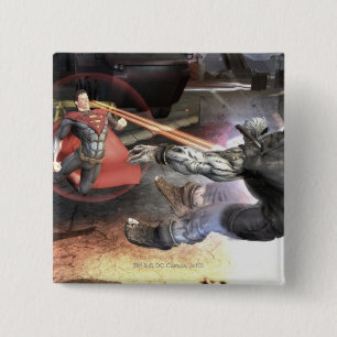 Screenshot: Superman vs Batman 2 15 Cm Square Badge