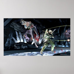 Screenshot: Wonder Woman vs Green Arrow Poster