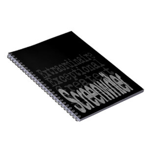 Screenwriter Extraordinaire Notebook