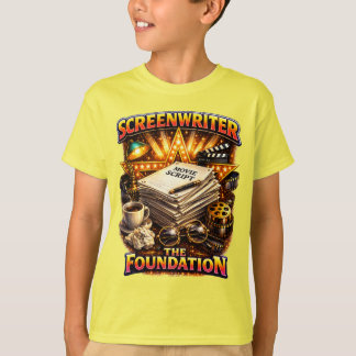 Screenwriter - The Foundation Boy's Dark T-Shirt