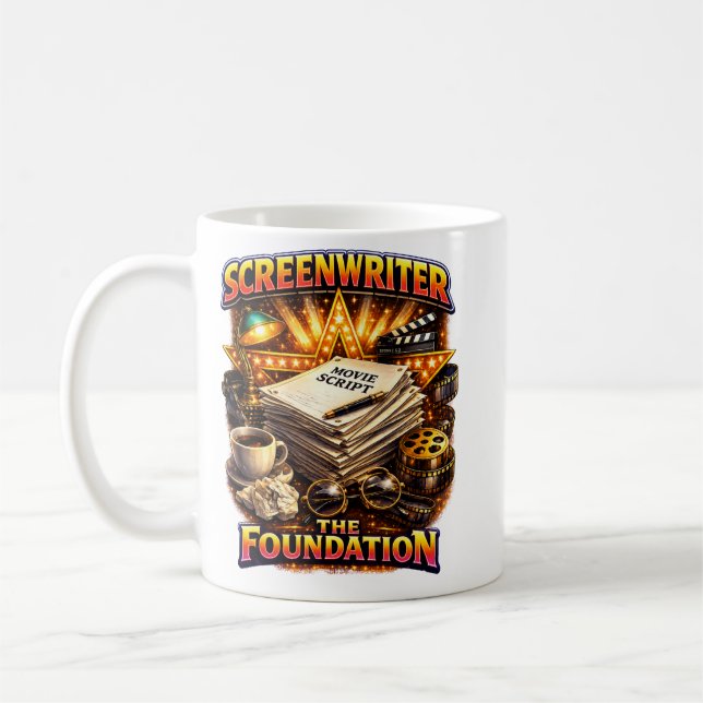 Screenwriter - The Foundation Classic Mug (Left)
