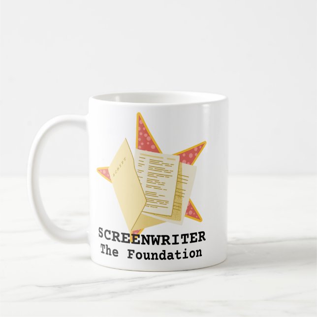 Screenwriter - The Foundation Classic Mug (Left)