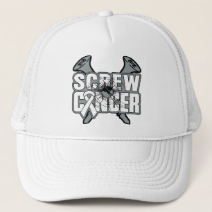 Screw Bone Cancer Trucker Hat