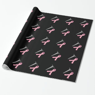 Screw Breast Cancer! Survivors Humour Wrapping Pap Paper