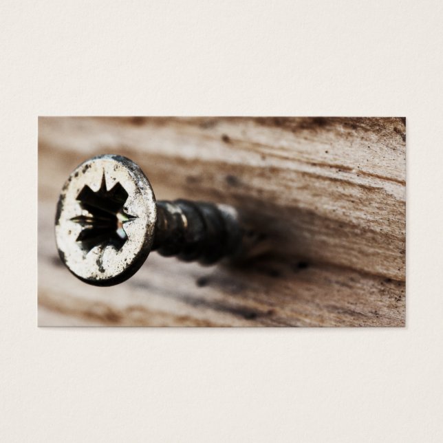 Screw in Wood (Front)