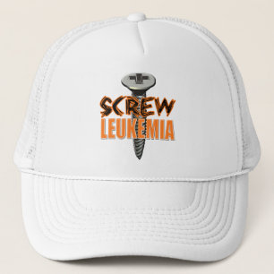 Screw Leukaemia Trucker Hat
