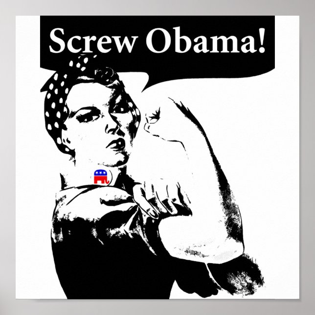 Screw Obama! Poster (Front)