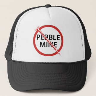 SCREW PEBBLE MINE TRUCKER HAT
