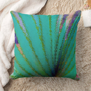 Screw Pine Abstract Cushion