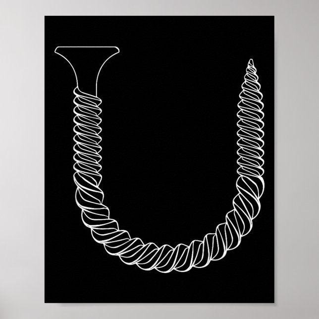 Screw Shaped U - Funny Tool Insul  Poster (Front)