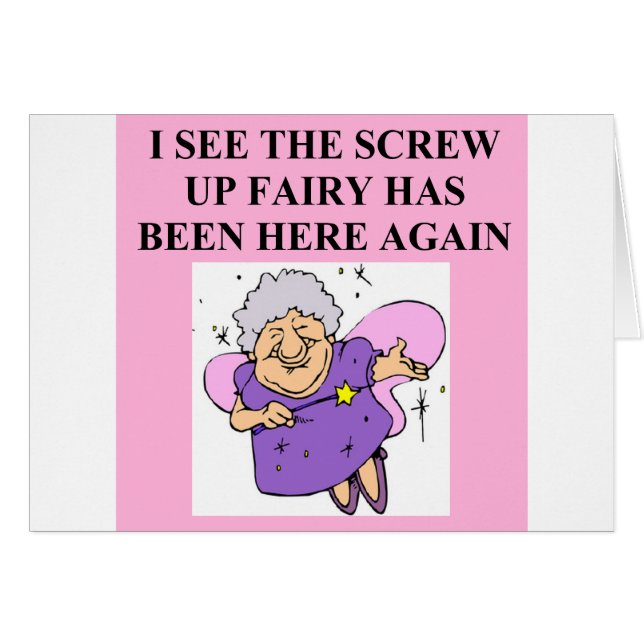 screw up fairy (Front Horizontal)