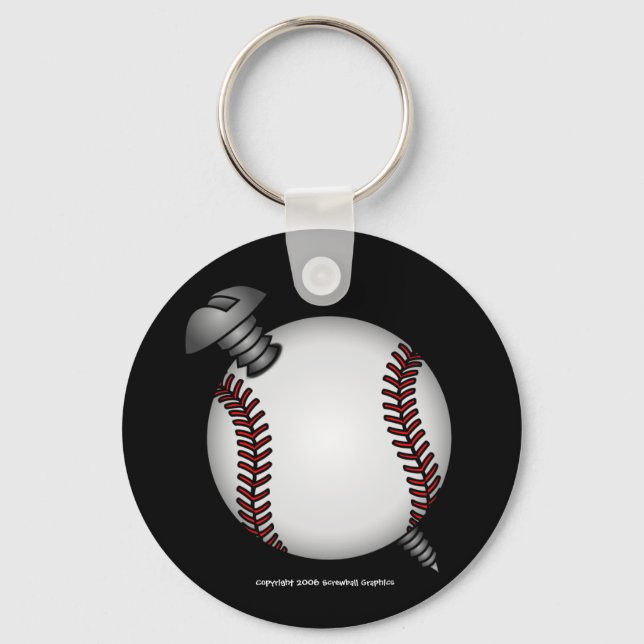 Screwball Keychain (Front)