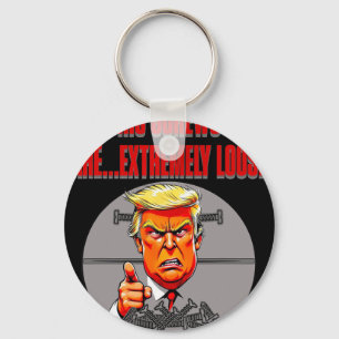 Screws Loose Trump Humour Word Salad Lies Ignores Key Ring