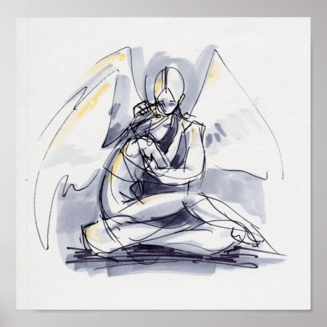 Scribble Angels Poster (Front)