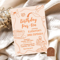 Scribble Coquette Birthday Par-Tea