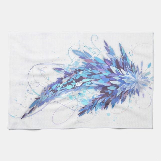 scribble design tea towel (Horizontal)