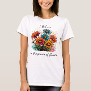 Scribble Gänseblümchen 2 T-Shirt