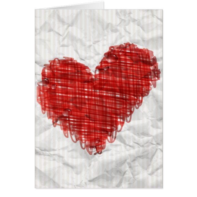 Scribble Heart Card (Front)