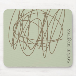 Scribble mouse pad - it's a work in progress