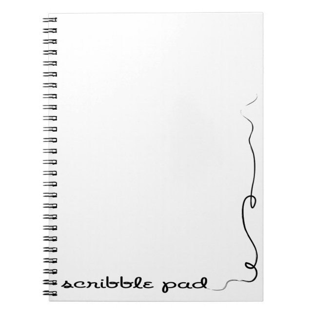 Scribble Pad Notebook (Front)
