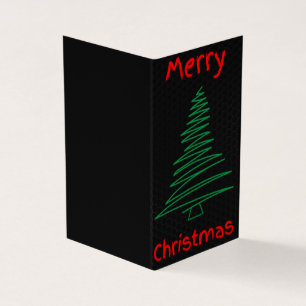 Scribble Tree 25 Pack Christmas Cards