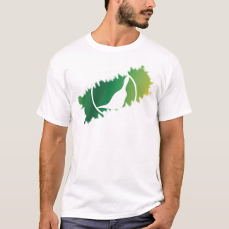 scribble white logo T-Shirt