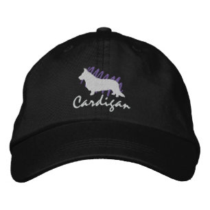 Scribbled Cardigan Embroidered Hat