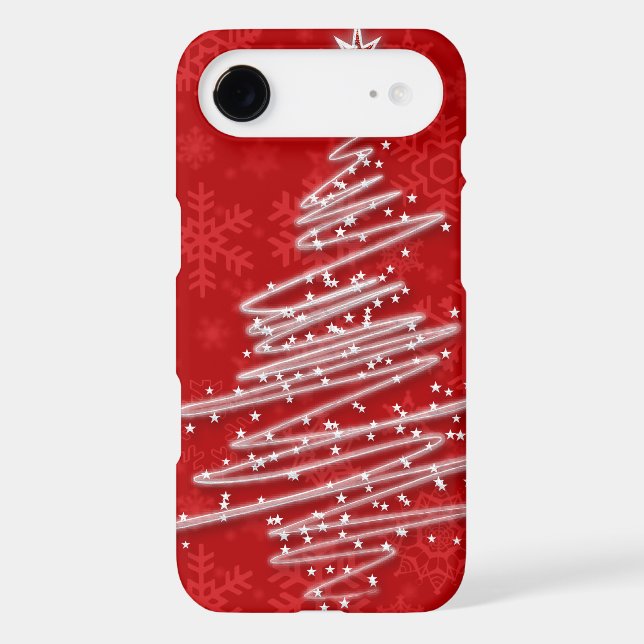 Scribbled Christmas Tree Case-Mate iPhone Case (Back)